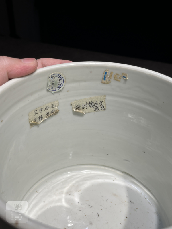 清康熙 青花“青袍记·天赐夫人”人物故事图笔海 - 图15